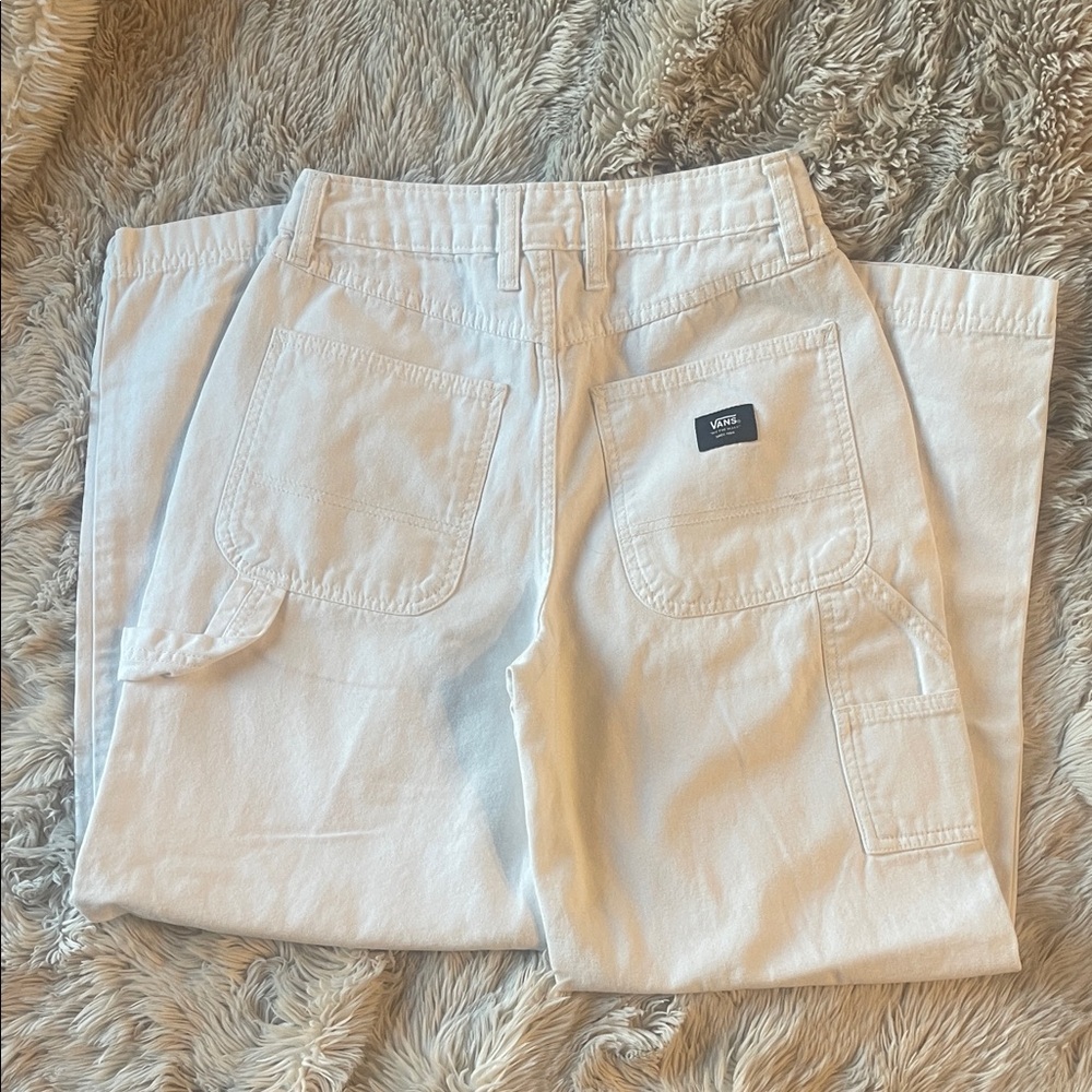 Vans White Workwear Carpenter Pants